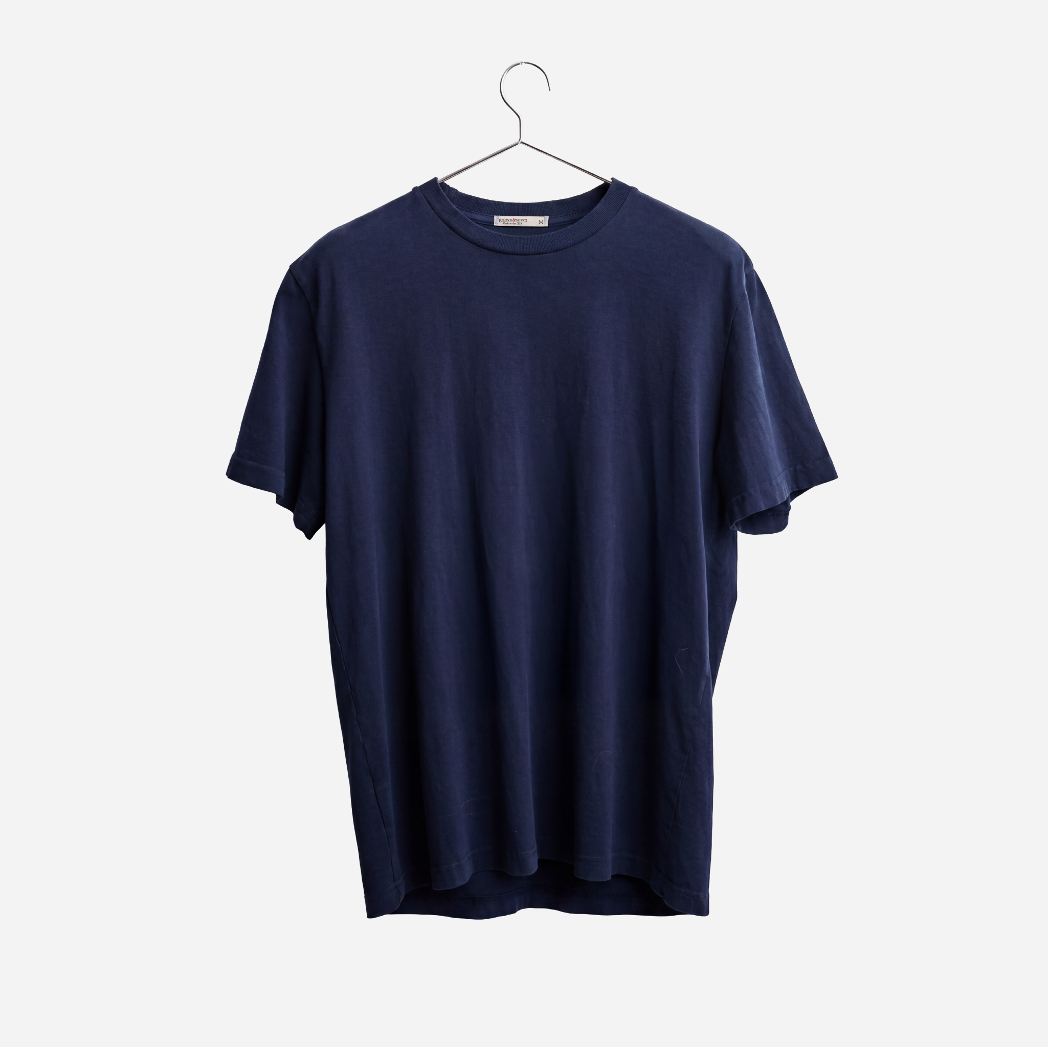Mid Weight Short Sleeve Tee - Navy