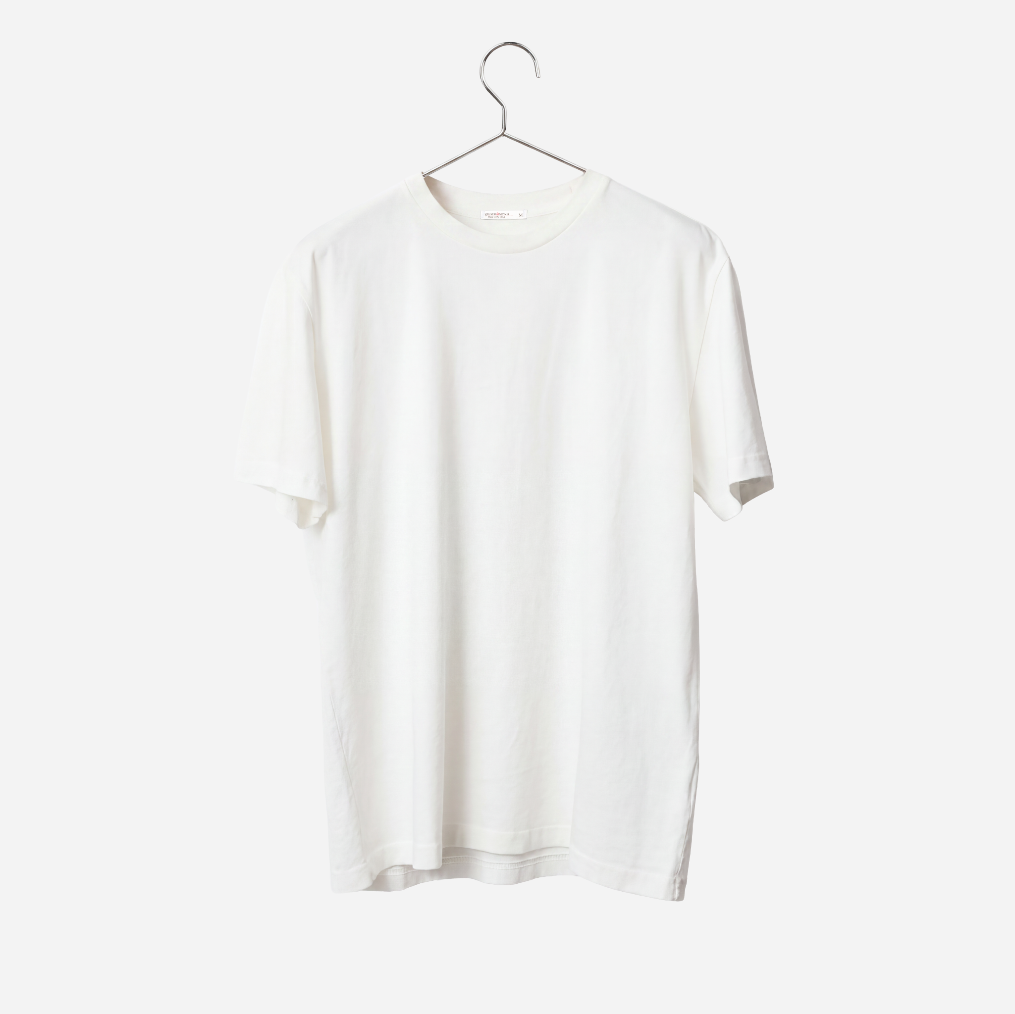 Mid Weight Short Sleeve Tee - Wimbledon White