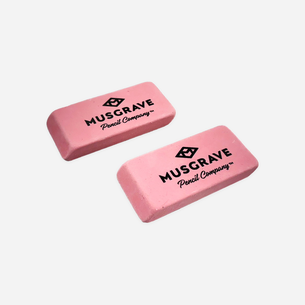 Musgrave erasers pink ten pack, alternate product view