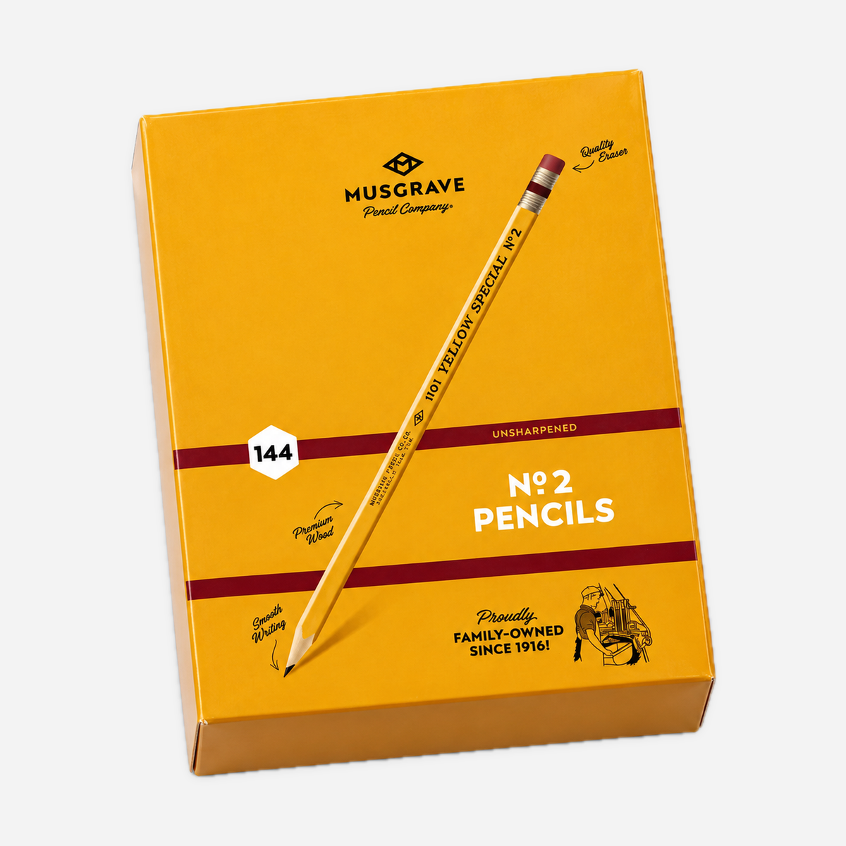 Musgrave yellow special 144 pack, product view