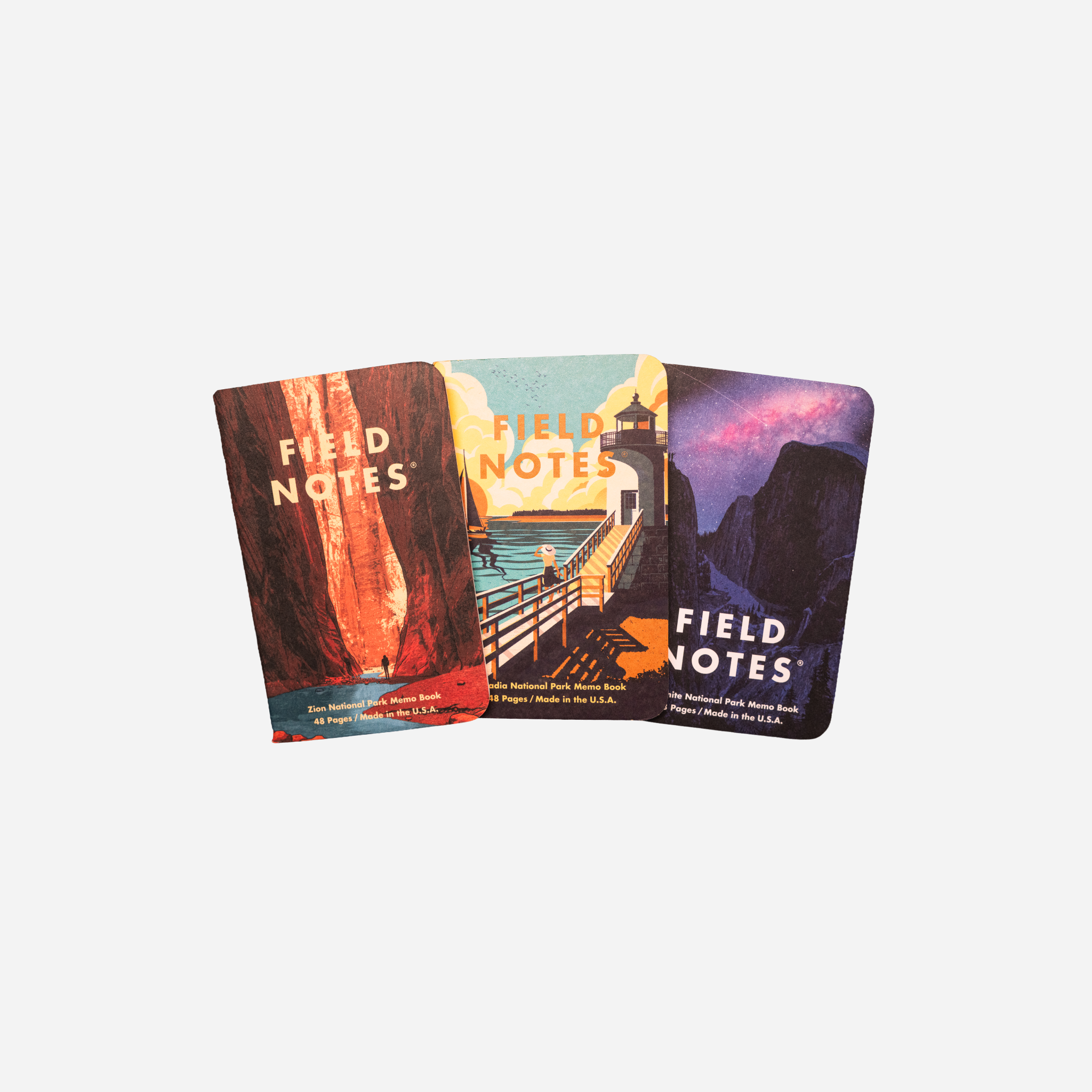 National Parks Series Notebooks (3-Pack)