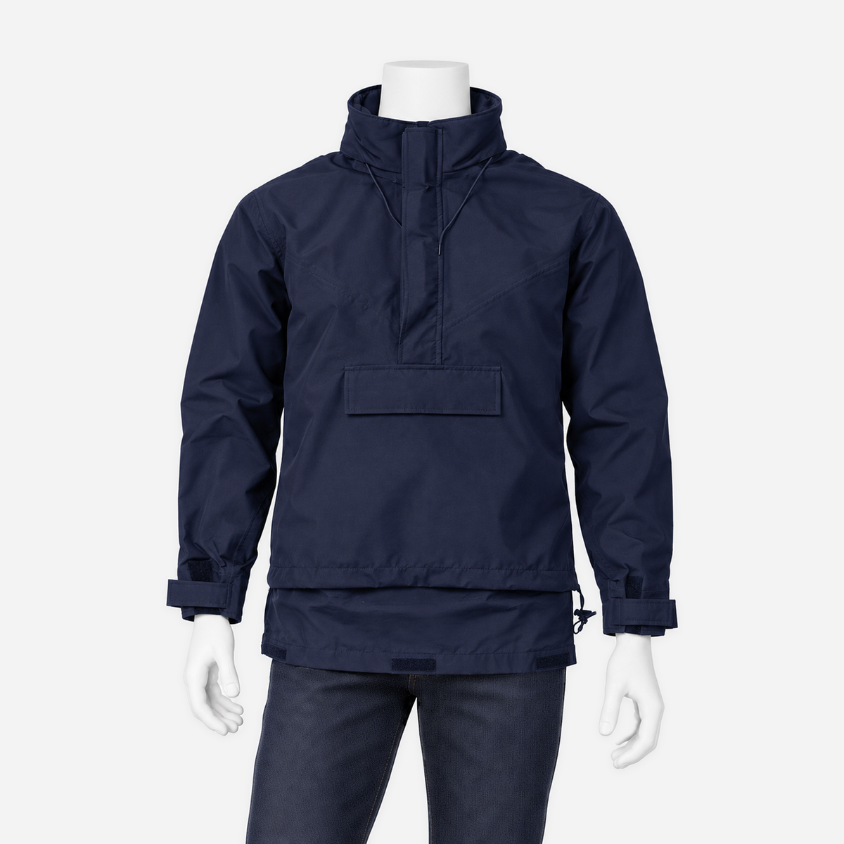 Boathouse Waterproof Stevenson Jacket in Navy, shown on an NG mannequin