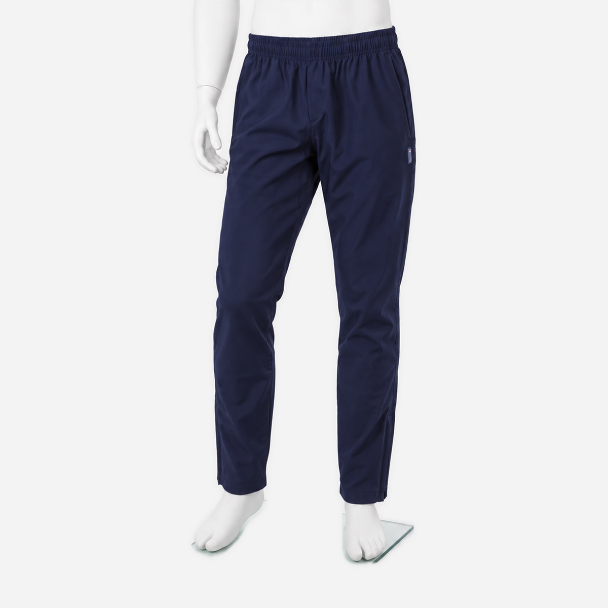 Boathouse Men's Journey Pants in Navy, shown on an NG mannequin