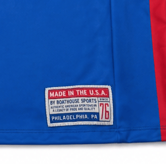 Boathouse USA ARC Jersey in Blue, woven locker label at the hem