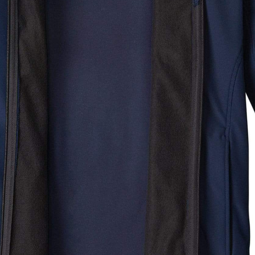 Boathouse Men's Equinox Soft Shell Jacket in Navy, soft-shell interior lining