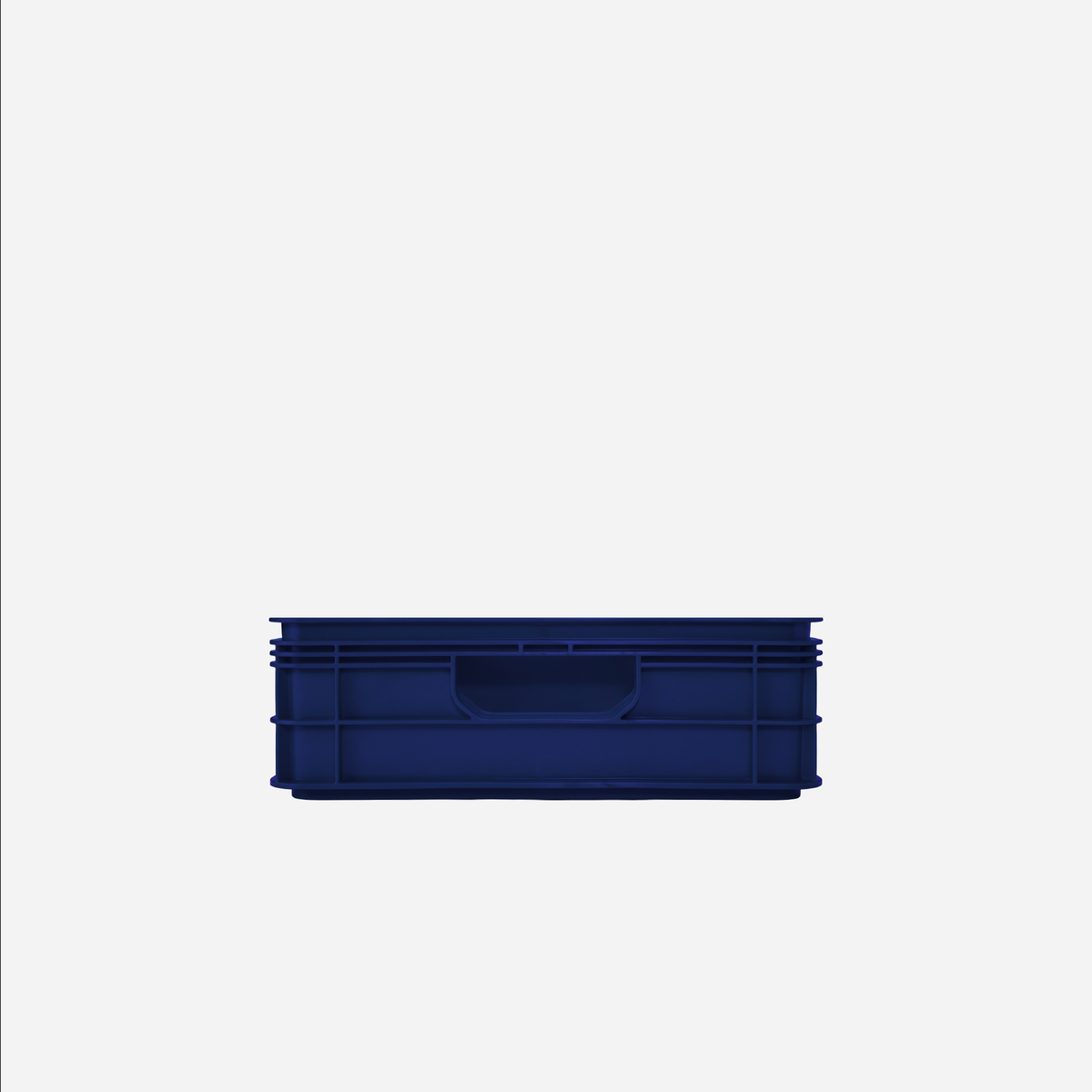 SidioCrate Quarter Size storage crate, Nautical front view