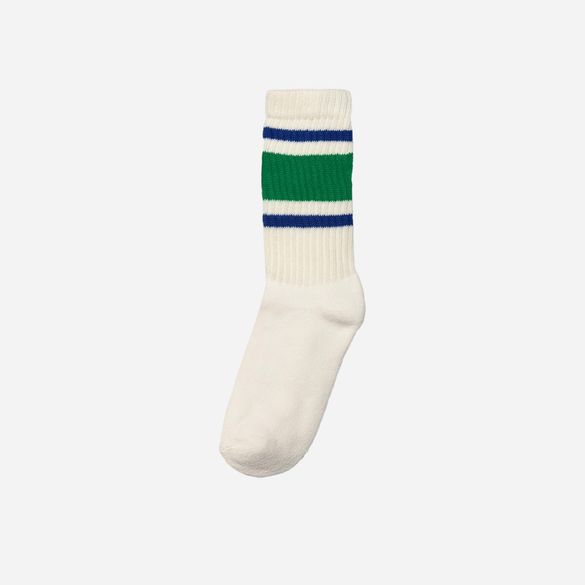The Retro Stripe — kelly green/royal