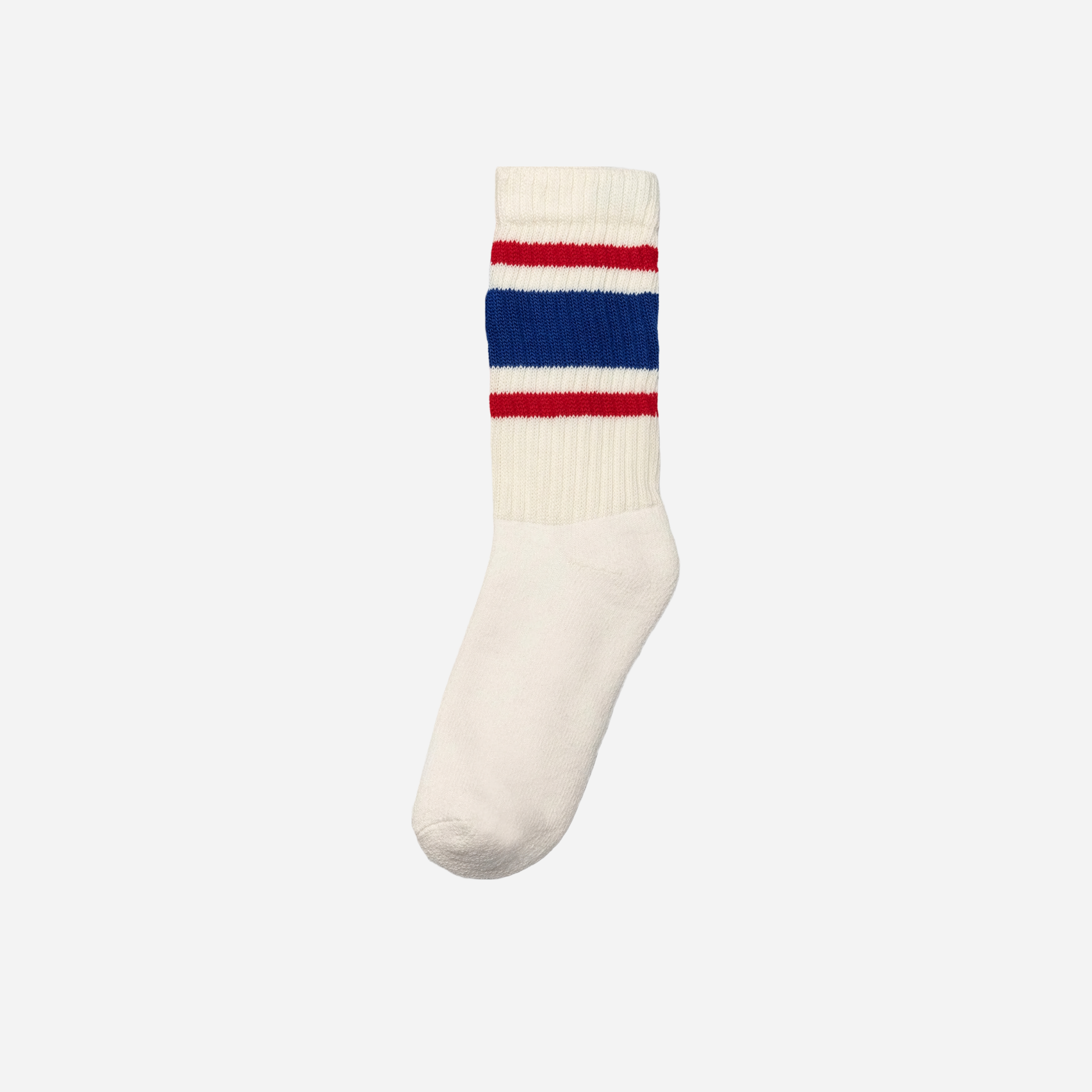 The Retro Stripe — royal/red