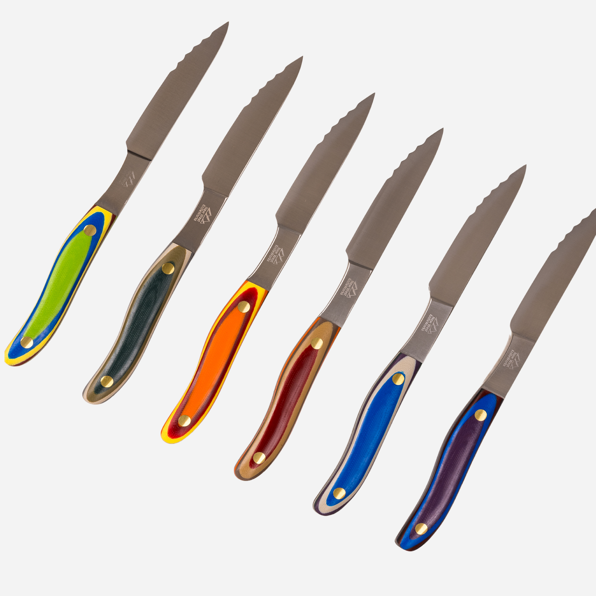 6 Piece Steak Knife Set — Ironwood handles