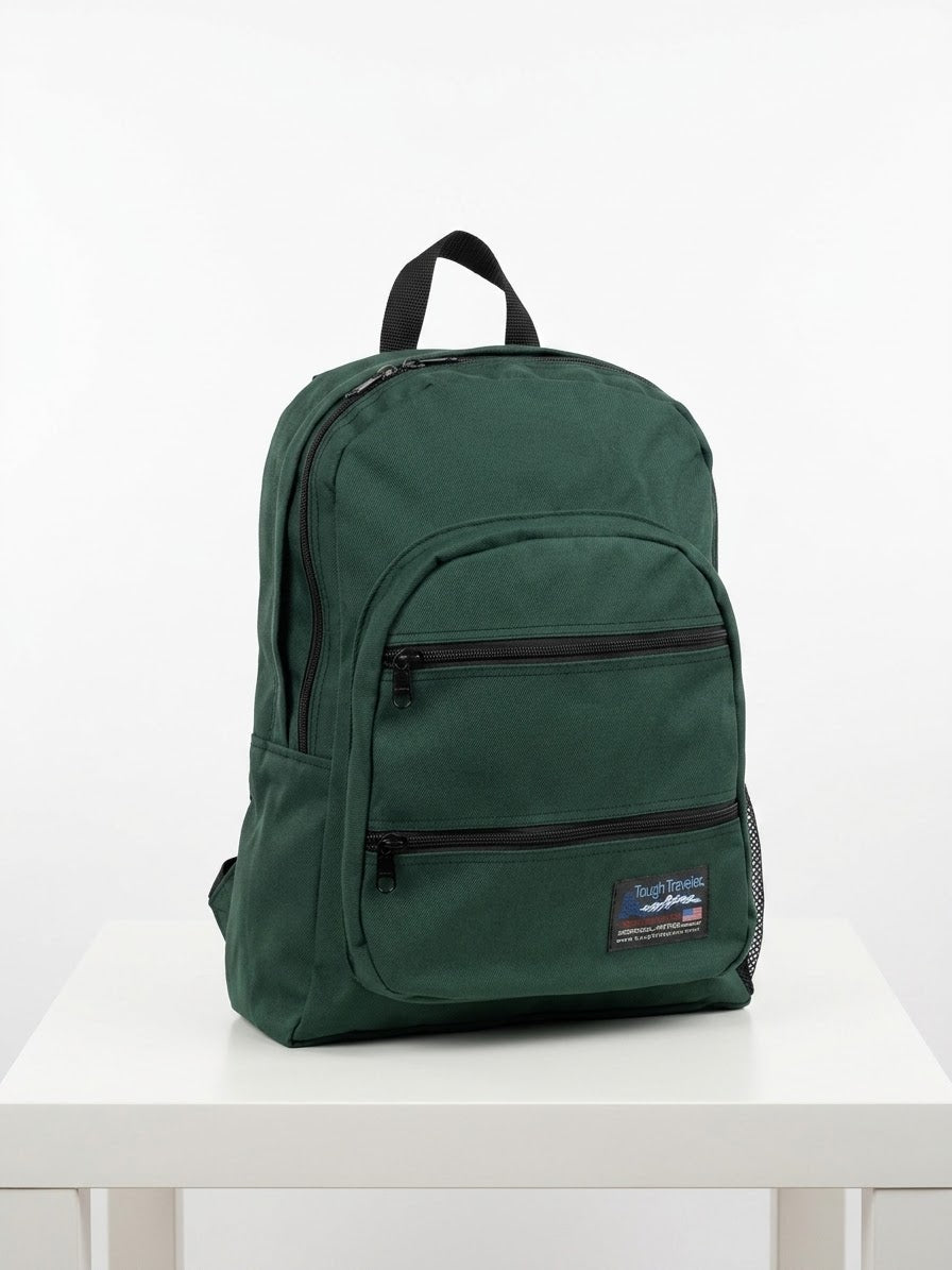Tough Traveler Double Cayuga backpack — Pinewoods Twill (18oz waxed canvas)