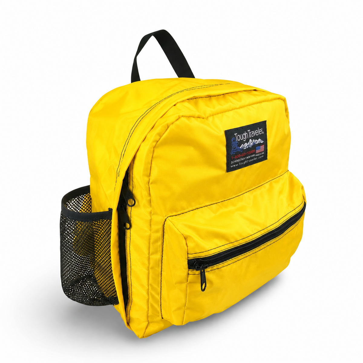 Tough Traveler Elementary backpack, With Water Bottle Pockets / Gold