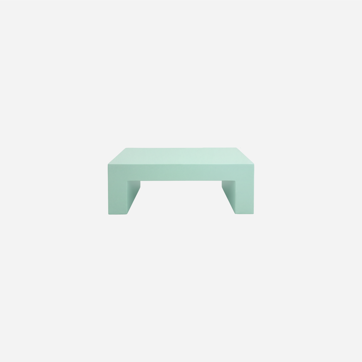 Heller Vignelli Bench, 48 inch, Celadon