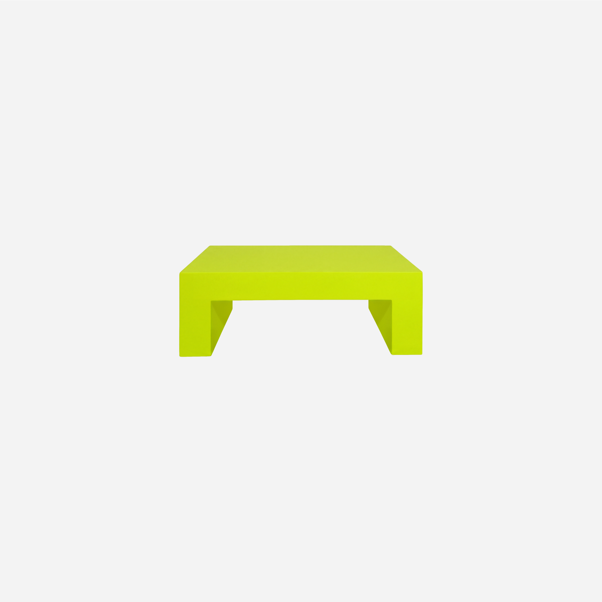Heller Vignelli Bench, 48 inch, Citron