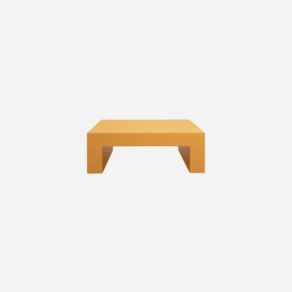Heller Vignelli Bench, 48 inch, Ochre