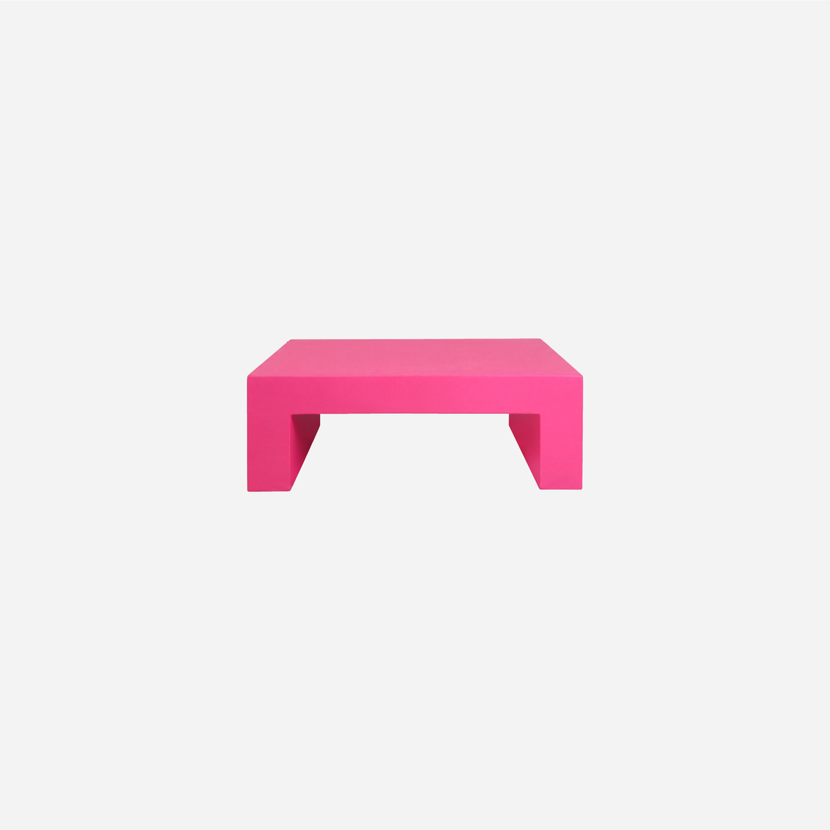 Heller Vignelli Bench, 48 inch, Pink