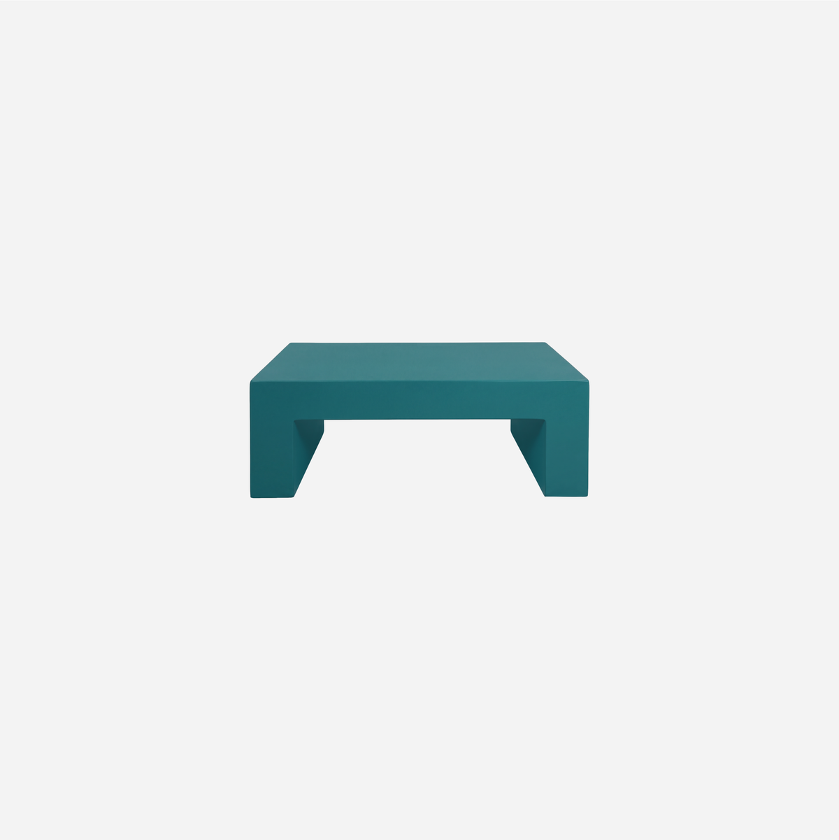 Heller Vignelli Bench, 48 inch, Turquoise