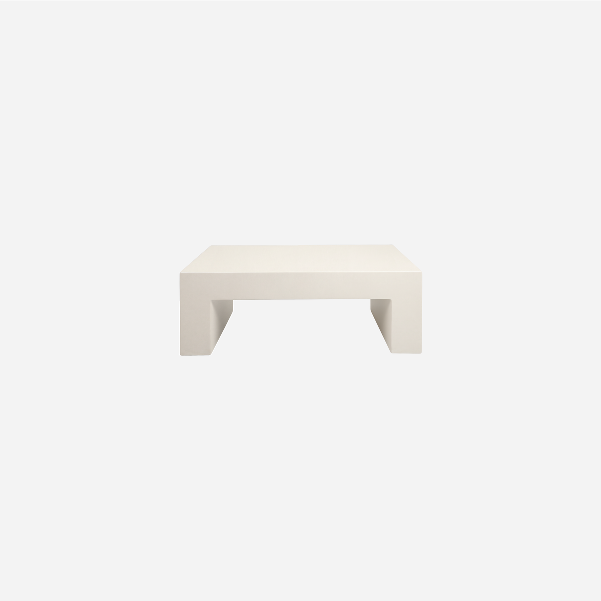 Heller Vignelli Bench, 48 inch, White
