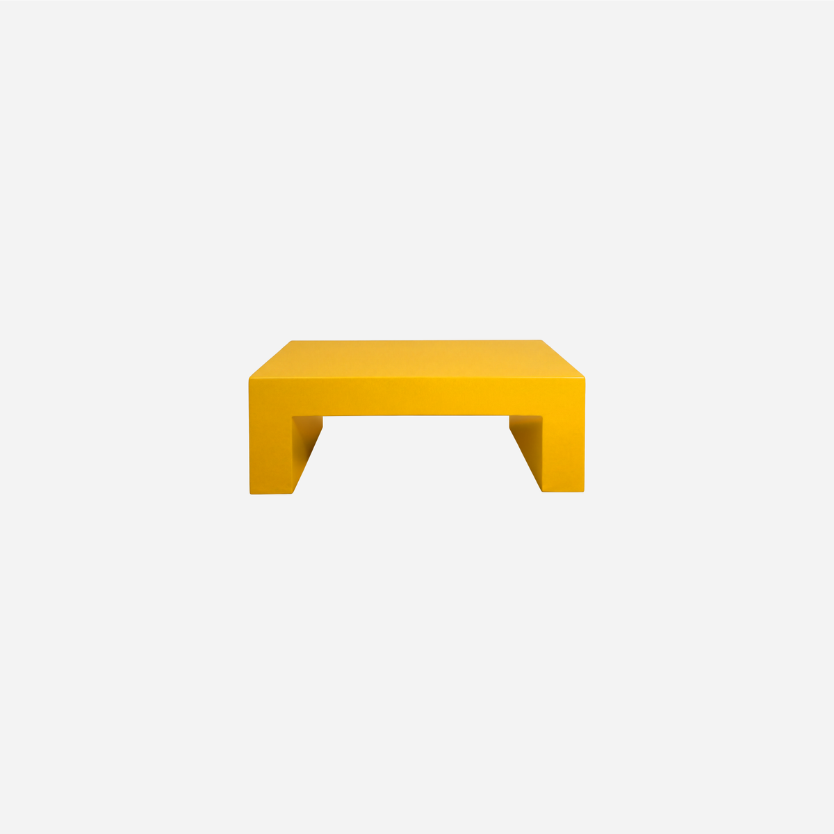 Heller Vignelli Bench, 48 inch, Yellow