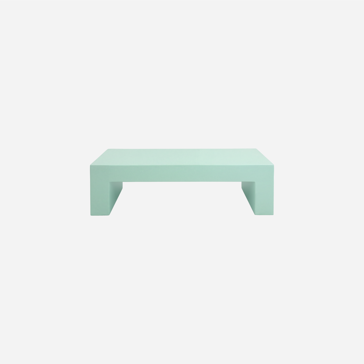 Heller Vignelli Bench, 60 inch, Celadon