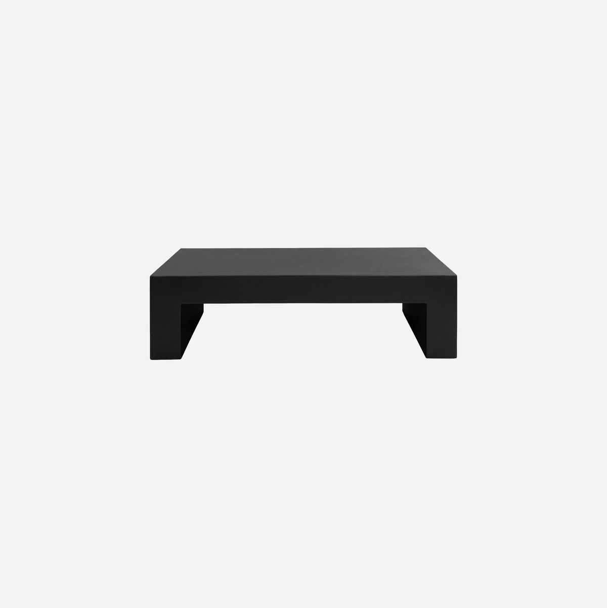 Heller Vignelli Bench, 60 inch, Dark Grey
