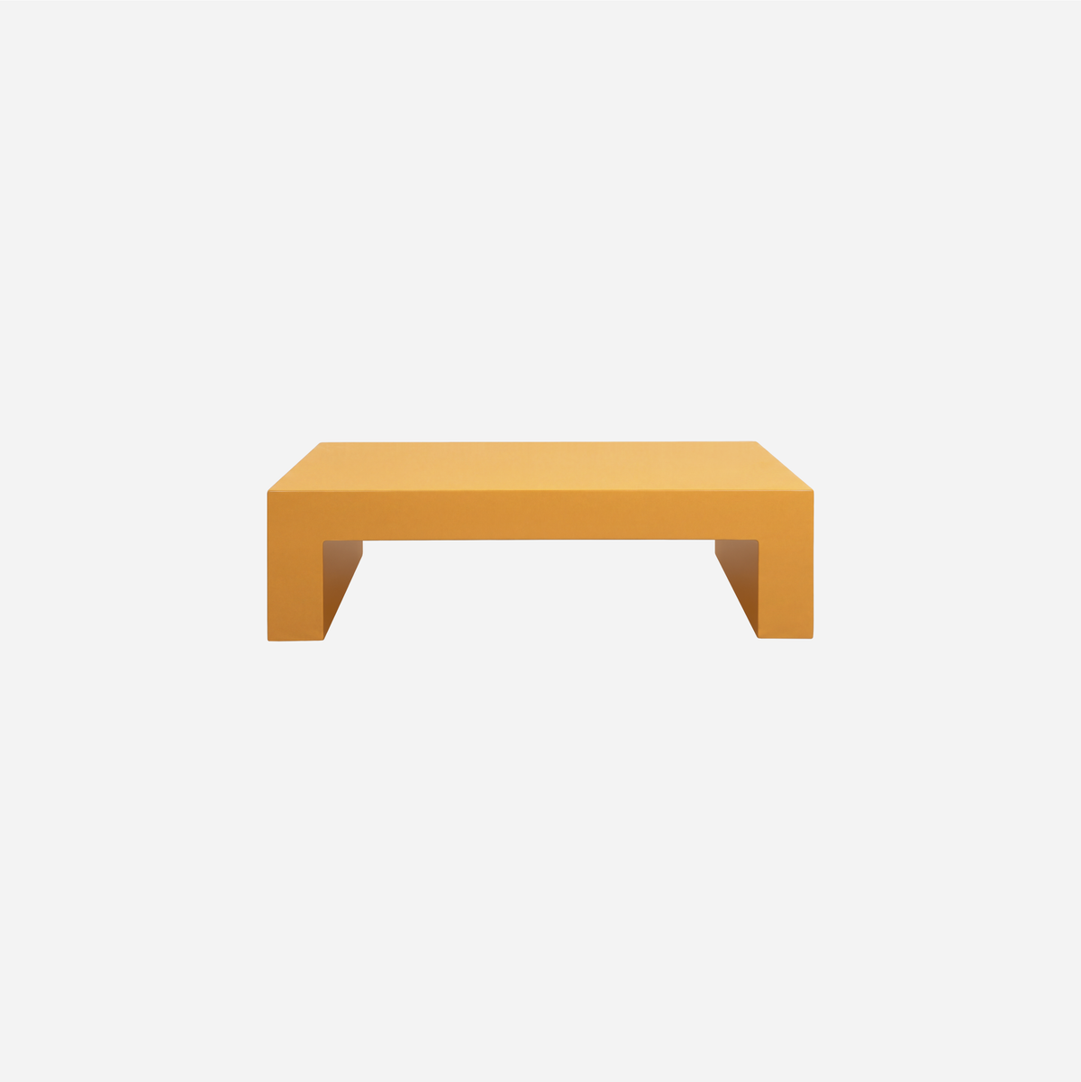 Heller Vignelli Bench, 60 inch, Ochre