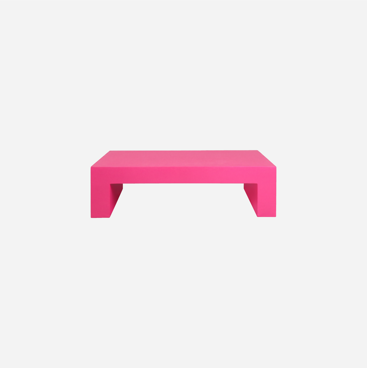 Heller Vignelli Bench, 60 inch, Pink