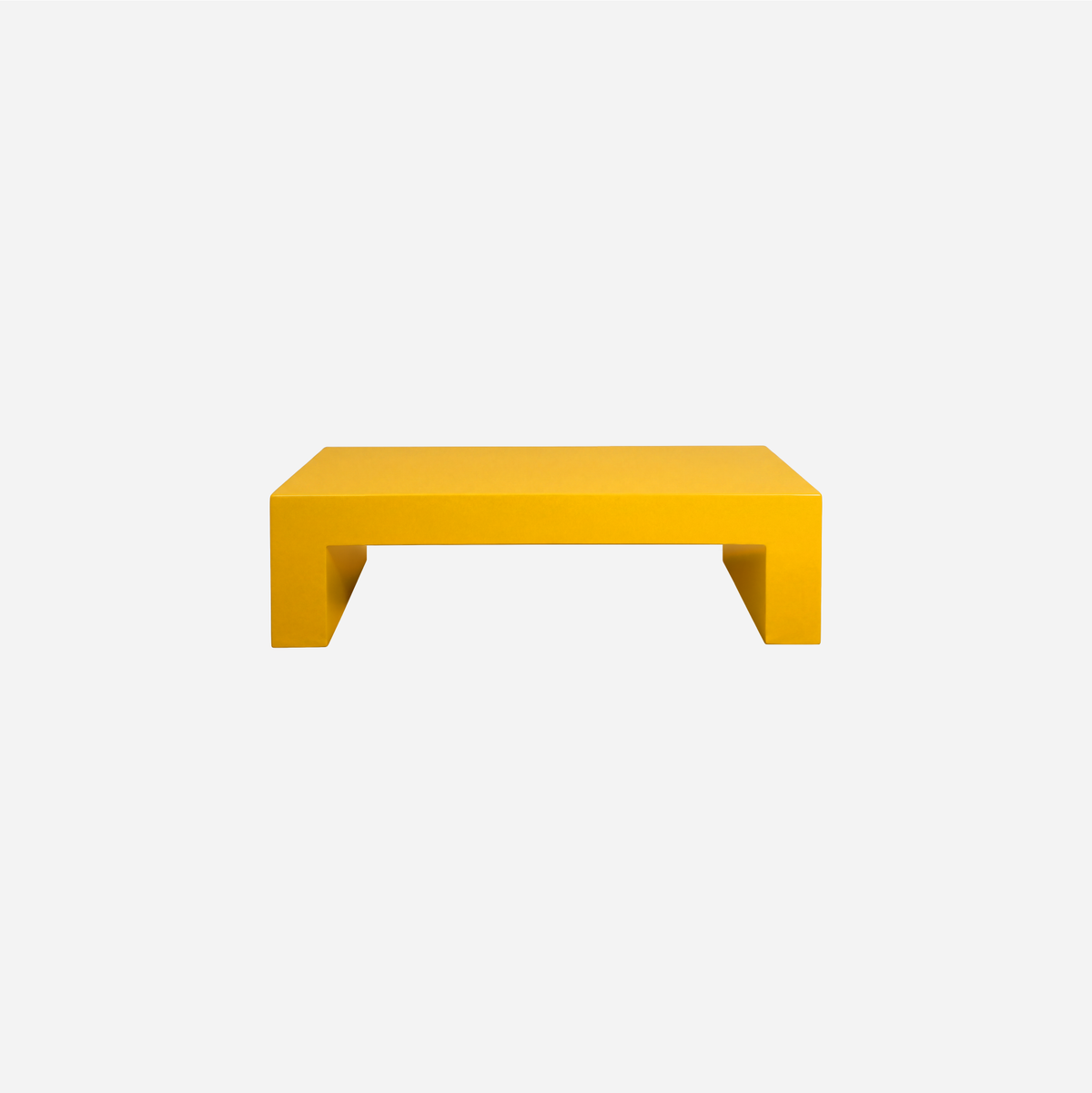 Heller Vignelli Bench, 60 inch, Yellow