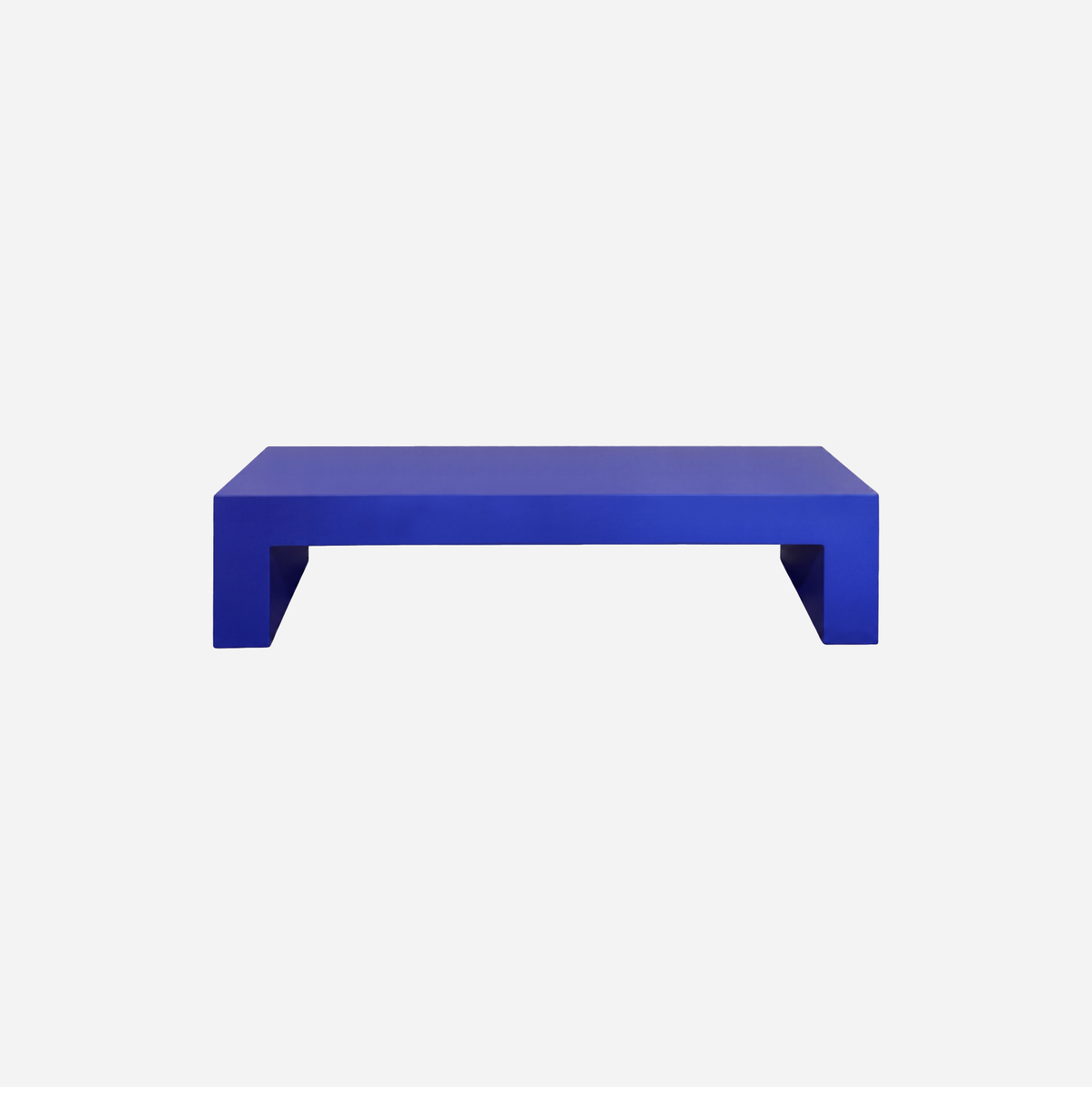 Heller Vignelli Bench, 72 inch, Blue