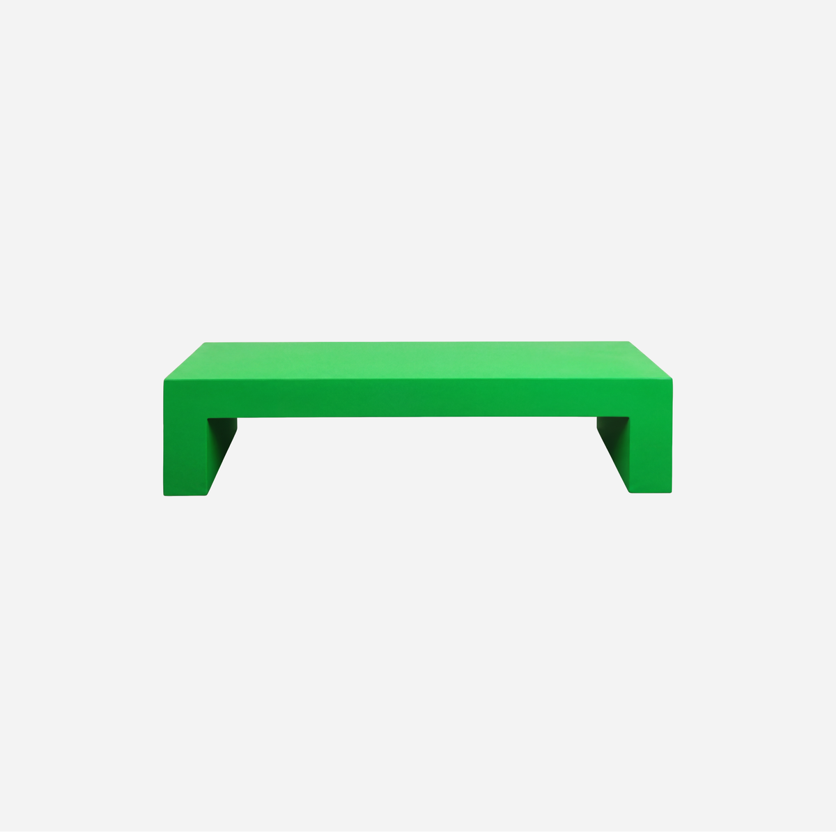 Heller Vignelli Bench, 72 inch, Green