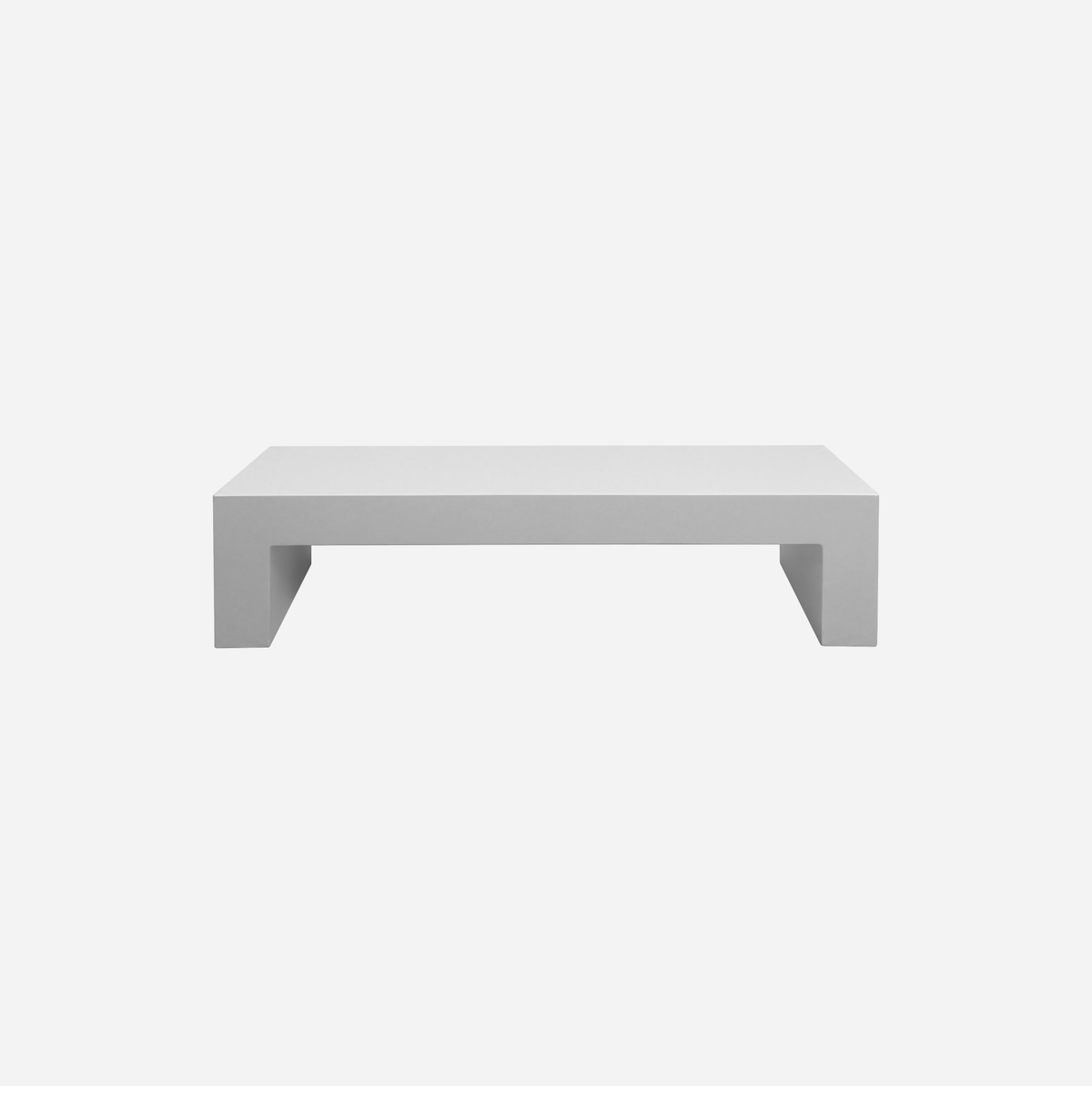 Heller Vignelli Bench, 72 inch, Light Grey
