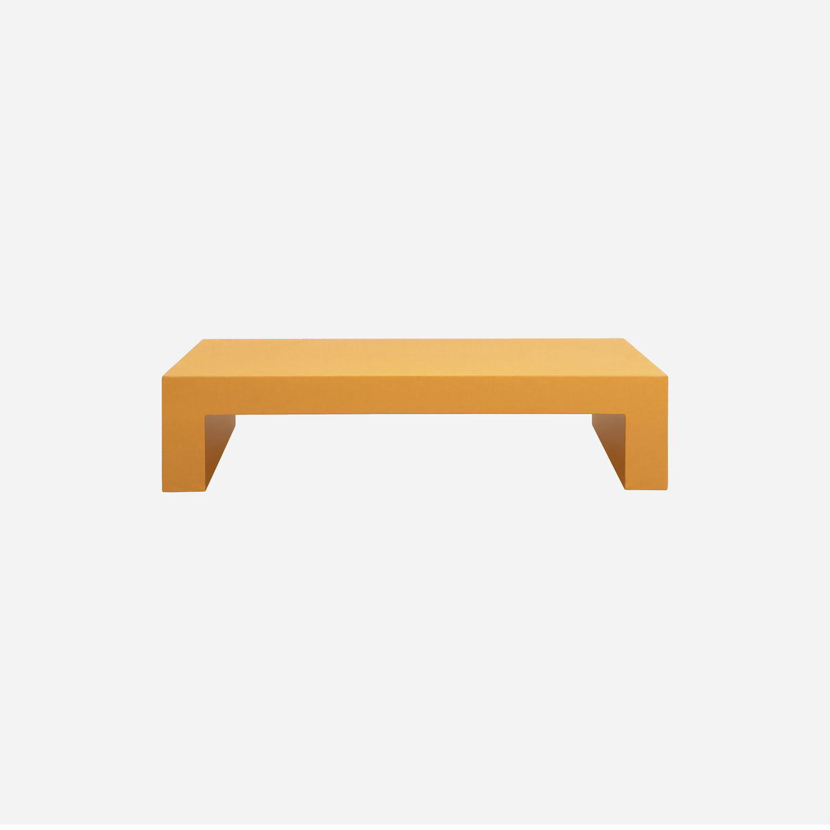 Heller Vignelli Bench, 72 inch, Ochre