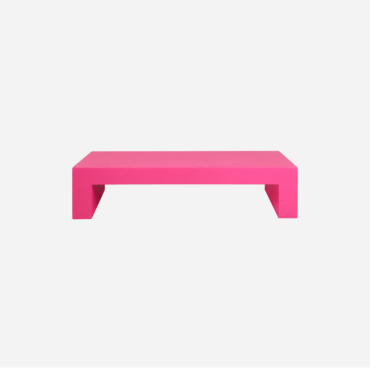 Heller Vignelli Bench, 72 inch, Pink