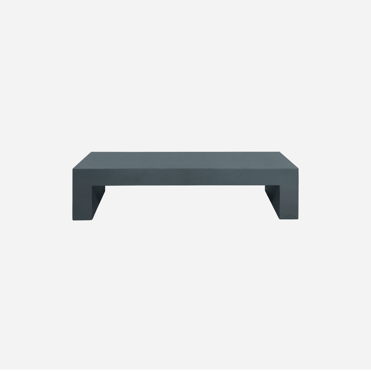 Heller Vignelli Bench, 72 inch, Slate