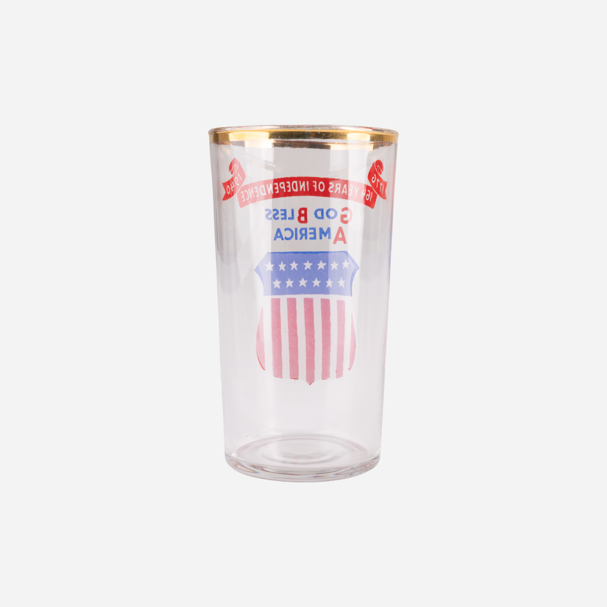 Vintage Independence Tumbler (1940)
