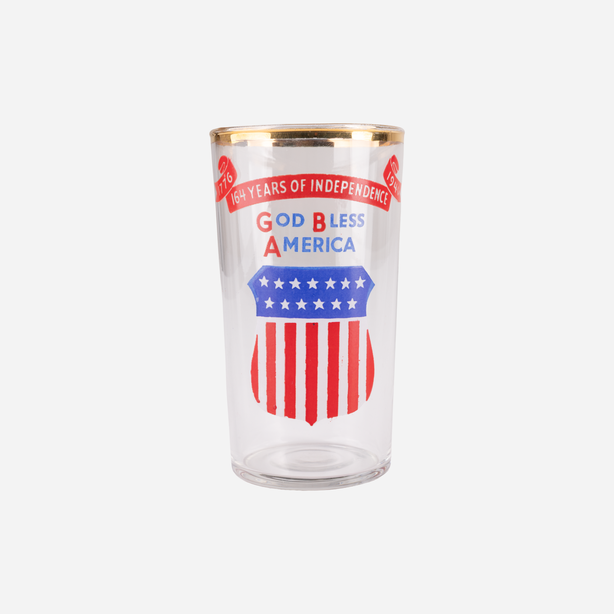 Vintage Independence Tumbler (1940)
