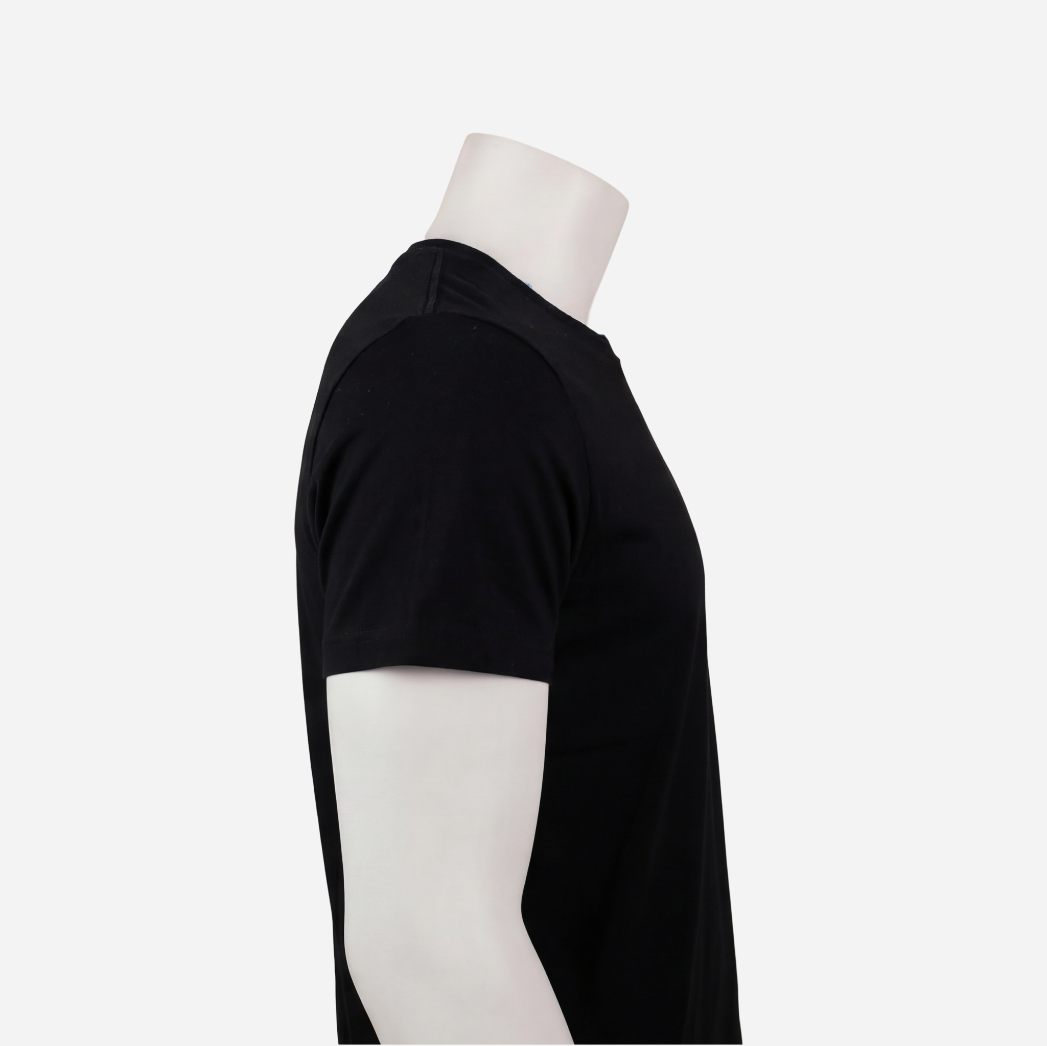 Short Sleeve Crew Neck Pac Tee — Black