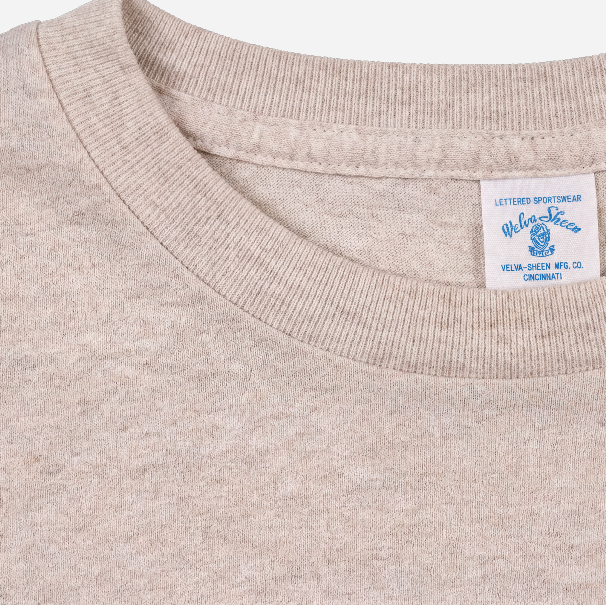 Short Sleeve Crew Neck Pac Tee — Heather